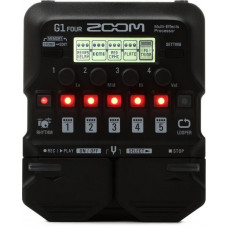 Zoom G1 Four Guitar Multi-Effects Expression Pedal