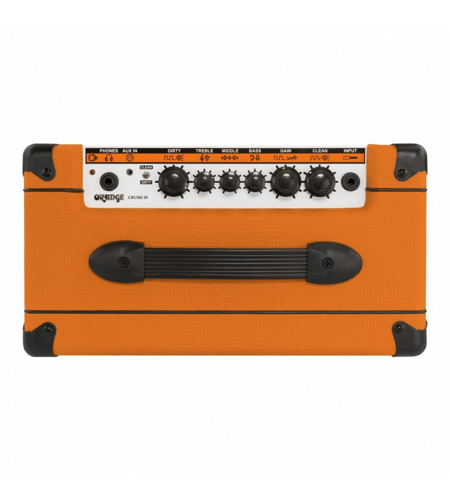 Orange Crush 20 Twin-Channel 20 W Guitar Amplifier, Orange