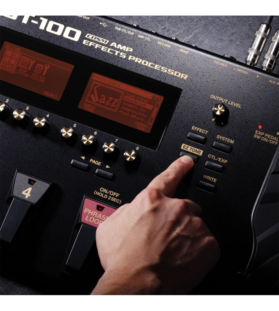 Boss GT-100 Multi-effects Processor for Guitar