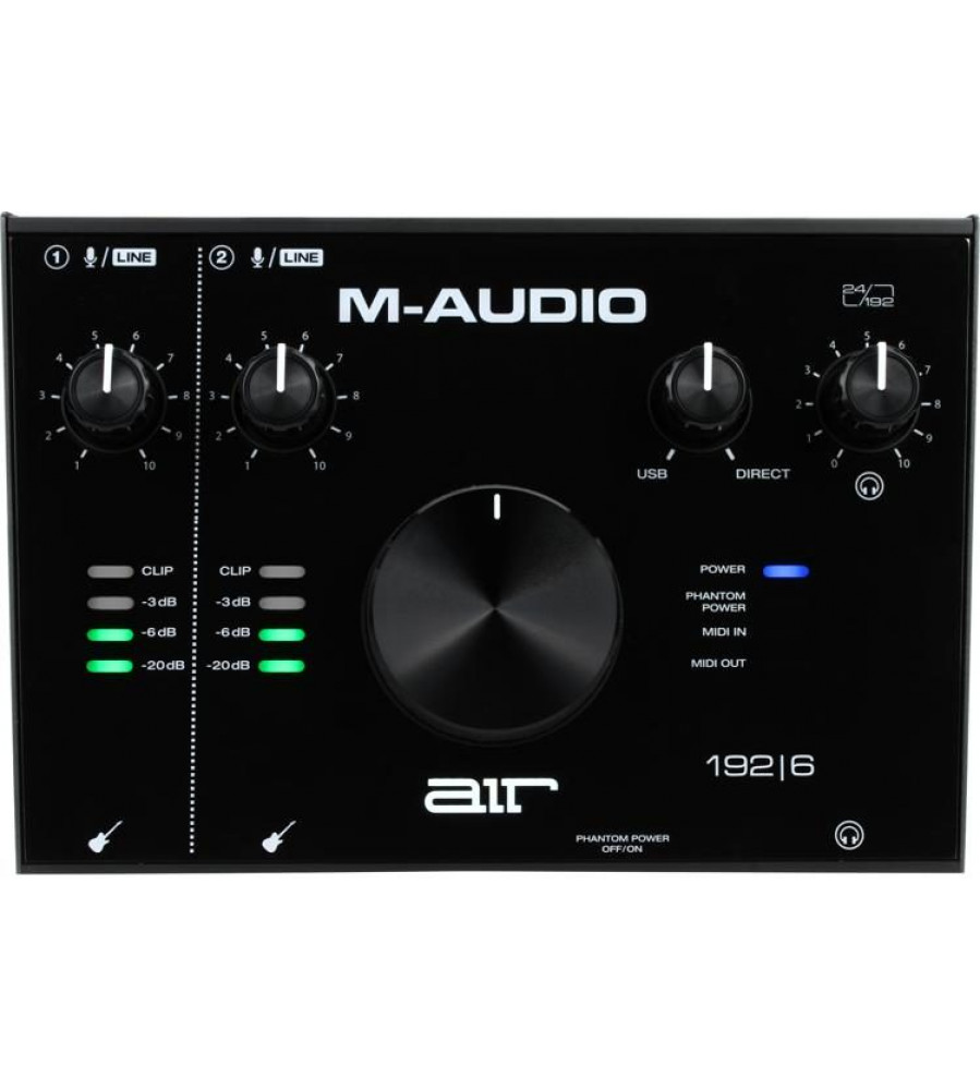 M-Audio Air 192|6 2-In/2-Out USB Audio MIDI Interface