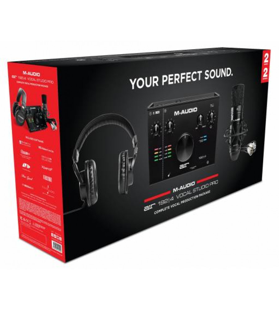 M-Audio AIR 192|4 Vocal Studio Pro -Complete Recording Package 
