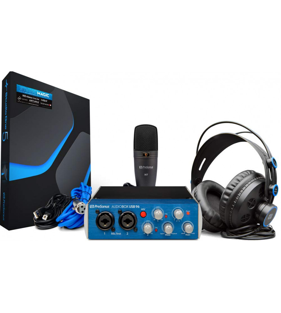 PreSonus AudioBox 96 Studio Recording Kit