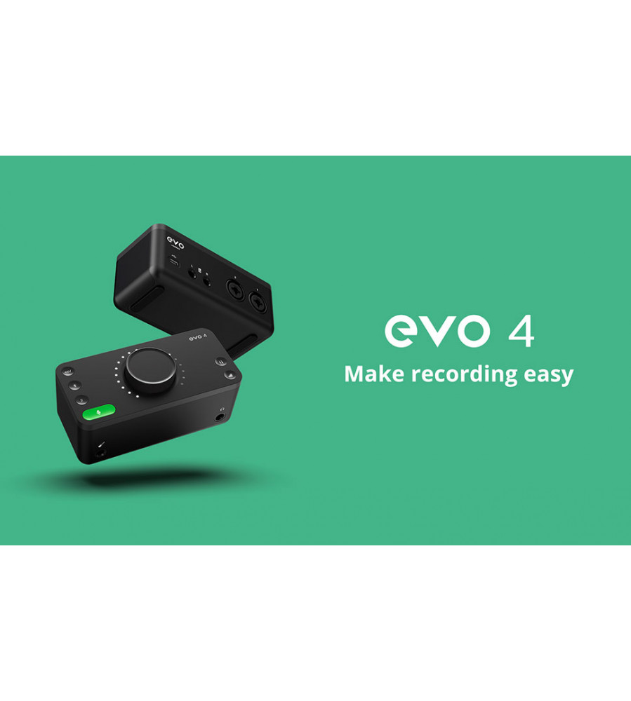 Audient EVO 4 2x2 Ultra Low Latency Audio Interface
