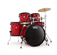 Natal K-EVB-UF22 Evolution 5-Pc Acoustic Drum Kit with Cymbals