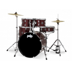 PDP Center Stage PDCE2015KTRR 5-PC Drum Set with Cymbals