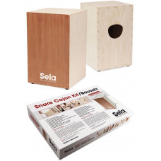 Sela SE 001 Snare Cajon Kit With Instructions And Audio CD, Standard