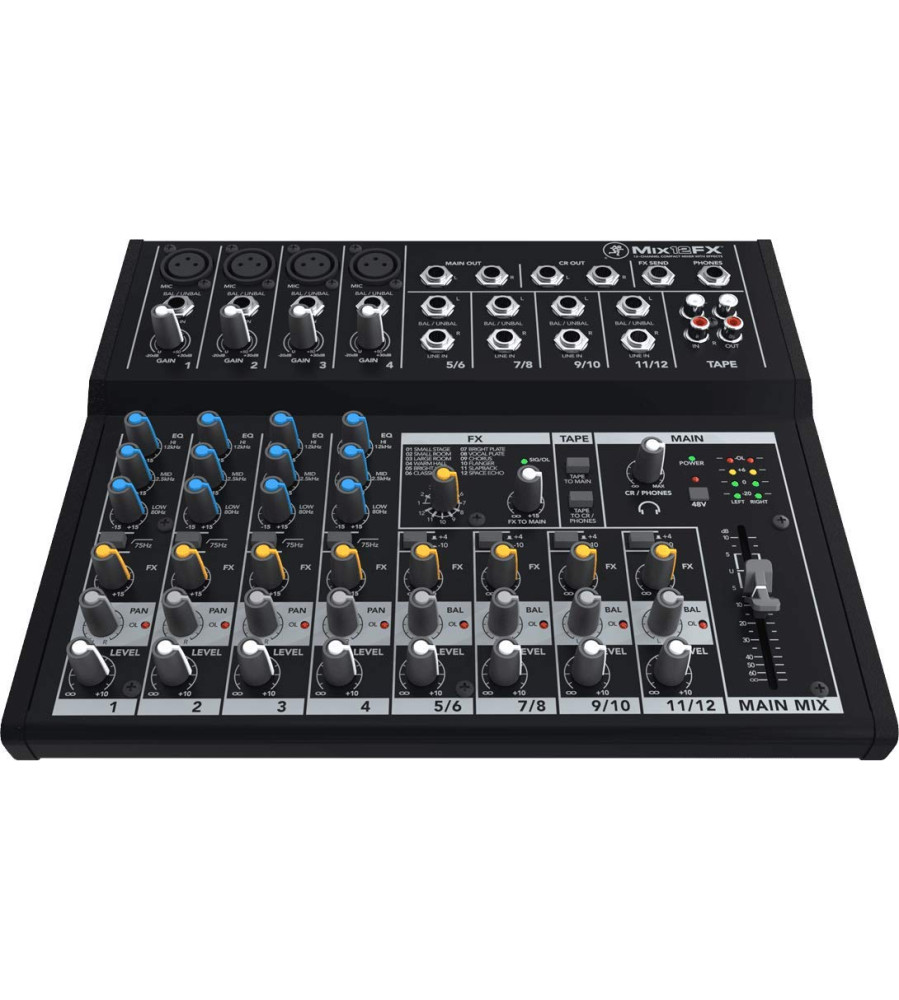 Mackie Mix Series Mix12Fx 12-Channel Effects Mixer
