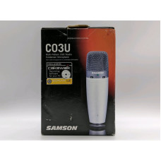 SAMSON SAC03UCW USB Condenser Microphone (Omnidirectional, Unidirectional, Bidirectional