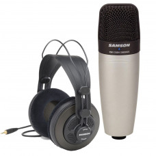Samson C01/SR850 - Studio Mic W/SR850 Headphone