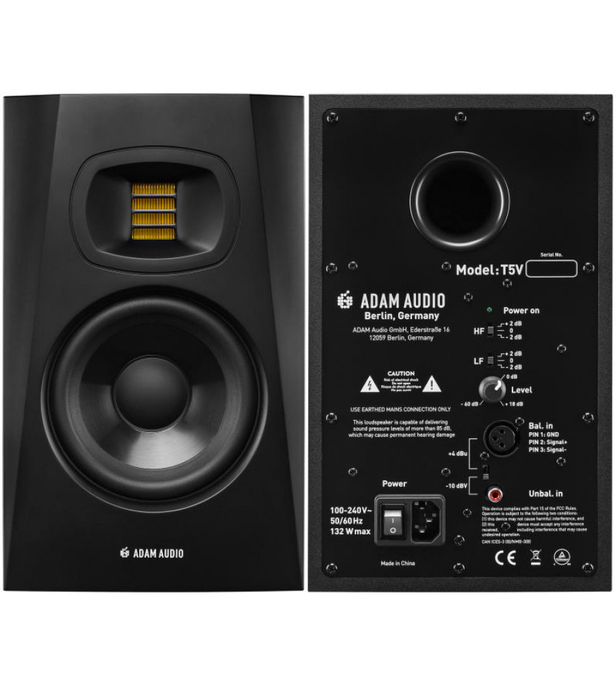 ADAM Audio T5V (Pair) Powered Studio Monitors