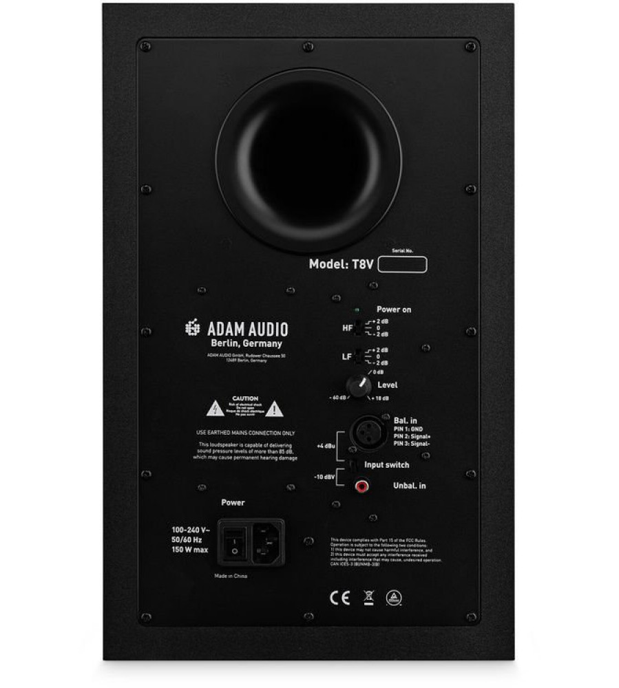 ADAM Audio T8V POWERED STUDIO MONITOR - PAIR