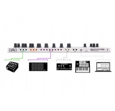 Arturia Beat Step Pro Controller & Amp Sequencer