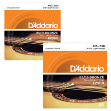 D'Addario EZ900 85/15 Bronze Great American Extra Light Acoustic Guitar Strings