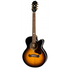 Epiphone EJ-200 Coupe Acoustic Electric Guitar -Vintage Sunburst