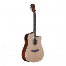Hertz HZA-5100 EQ with Tuner Semi-Acoustic Guitar
