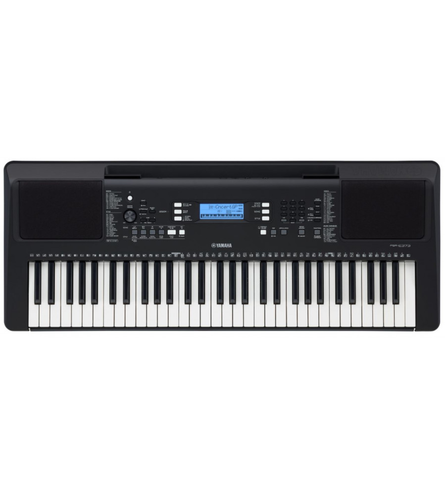 Yamaha PSR-E373 Touch Sensitive Portable Keyboard with Adapter