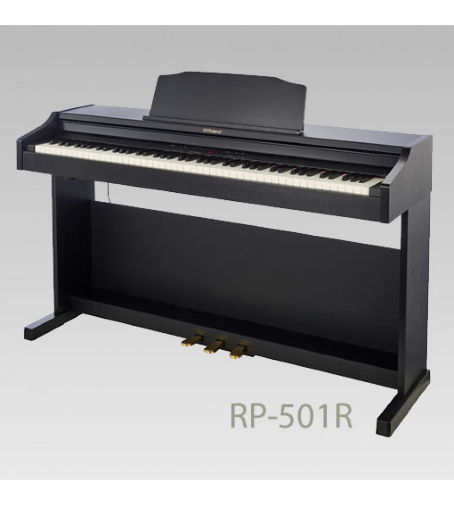 Roland RP501R Black Digital Piano with Bluetooth Connectivity