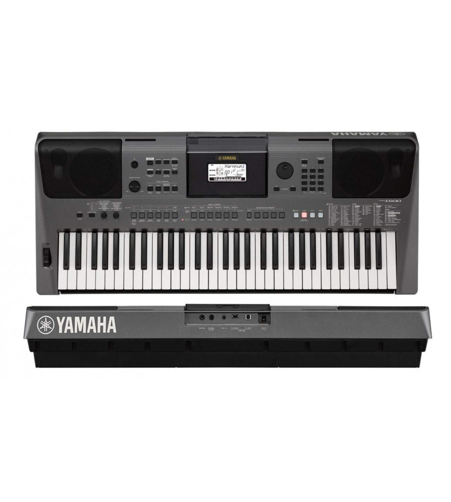 Yamaha PSR I500 61-Key Portable Keyboard with Power Adapter